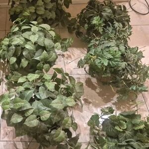 Artificial Faux Silk Plants in Pots for Indoor/Outdoor 2  Full Realistic Quality